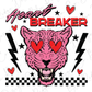 Heart Breaker Retro Valentines Day Direct To Film (DTF) Transfer