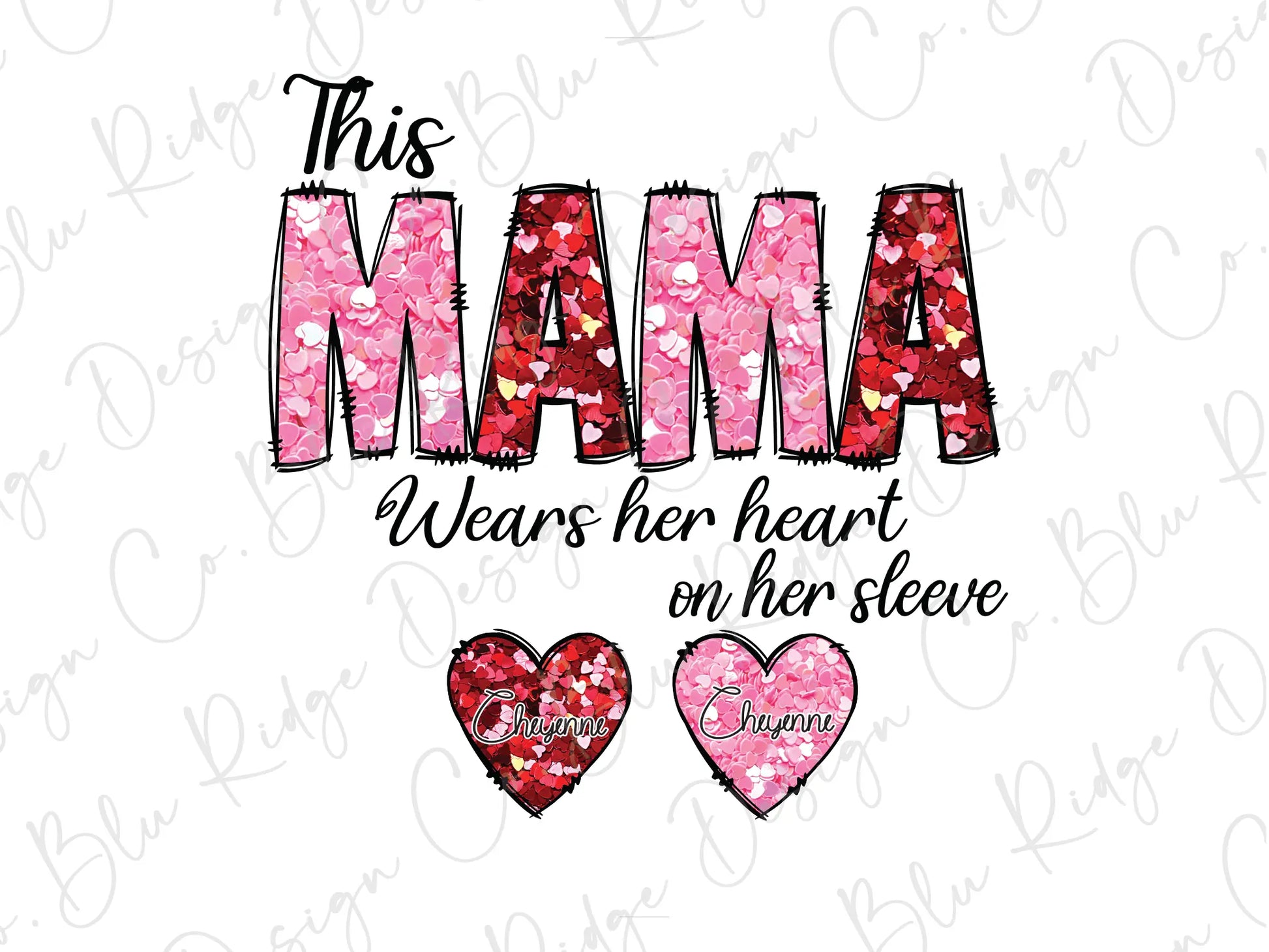 this mama wears her heart on her sleeve