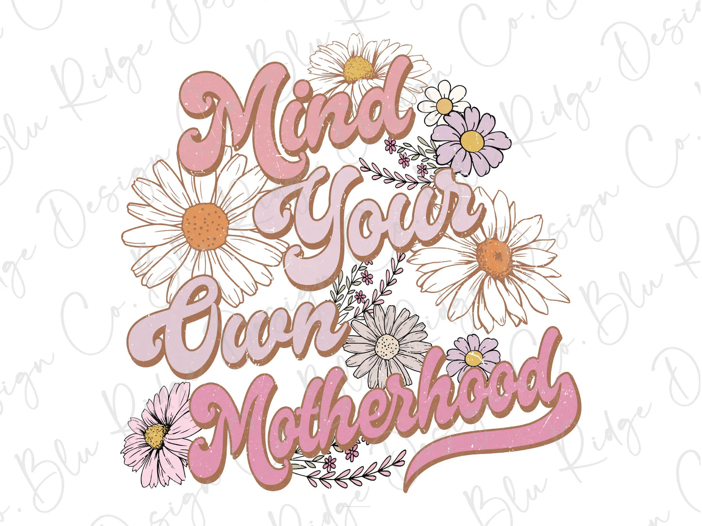 a flower bouquet with the words maid your flower motherhood