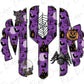 Girls Spooky Halloween Personalized Monogram Design Direct To Film (DTF) Transfer BluRidgeDesignCo