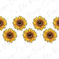 Love Sunflower Cow Leopard Pocket Direct to Film (DTF) Transfer