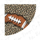 Football Leopard Sleeve Direct To Film (DTF) Transfer
